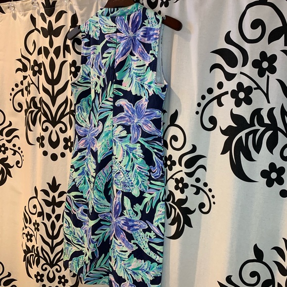 Lilly Pulitzer Sherry Shift Dress Ready Set Gecko - Picture 6 of 9